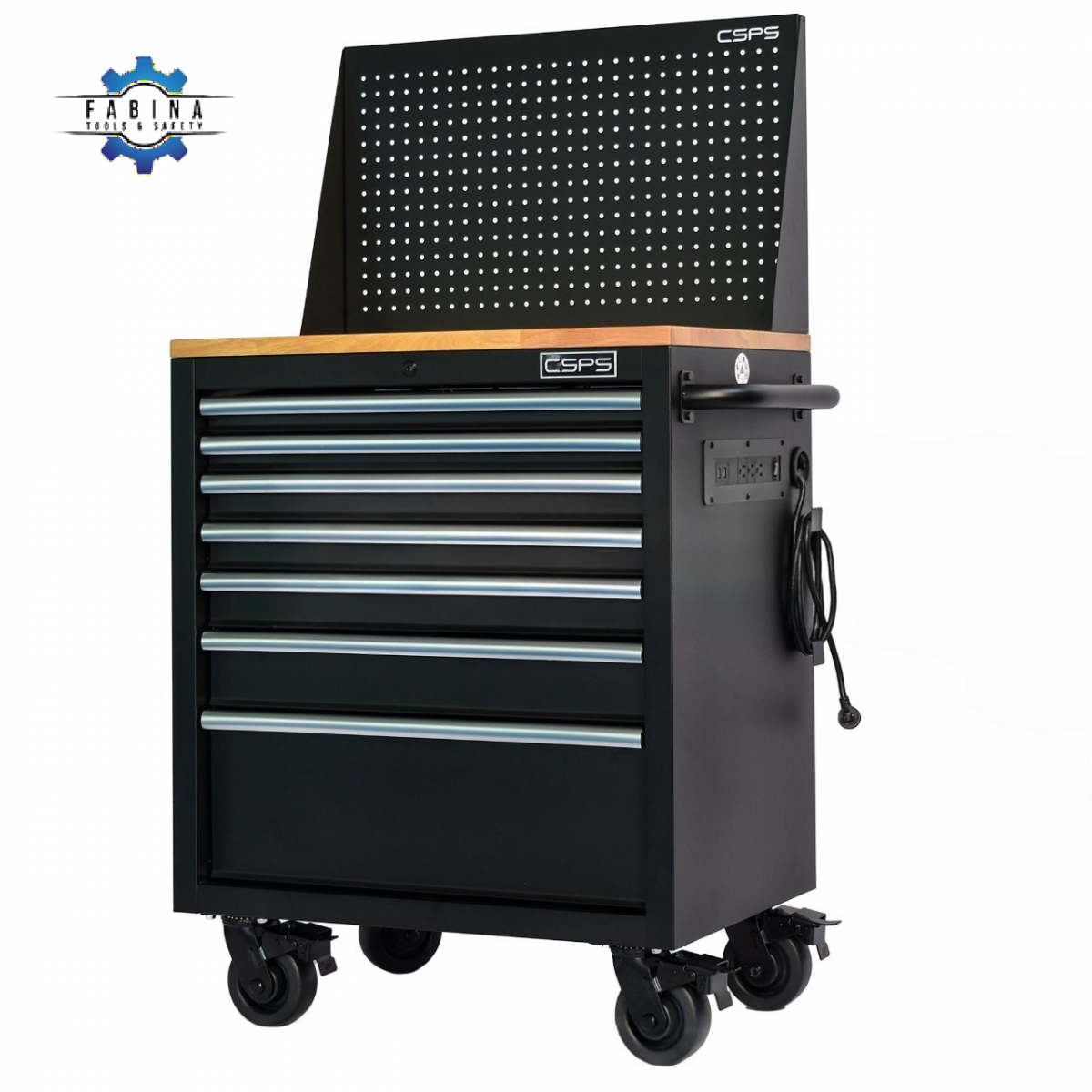 Ngừng thất lạc đồ nghề với siêu phẩm tủ dụng cụ 7 ngăn chuyên nghiệp