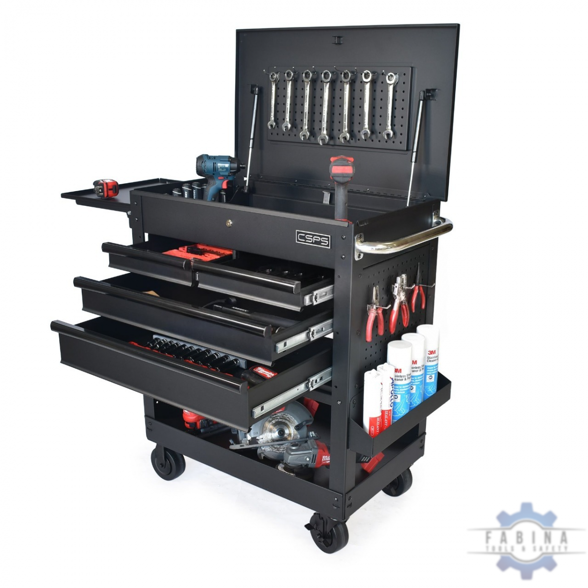 Tủ Dụng Cụ Có Bánh Xe Thúc Đẩy Năng Suất