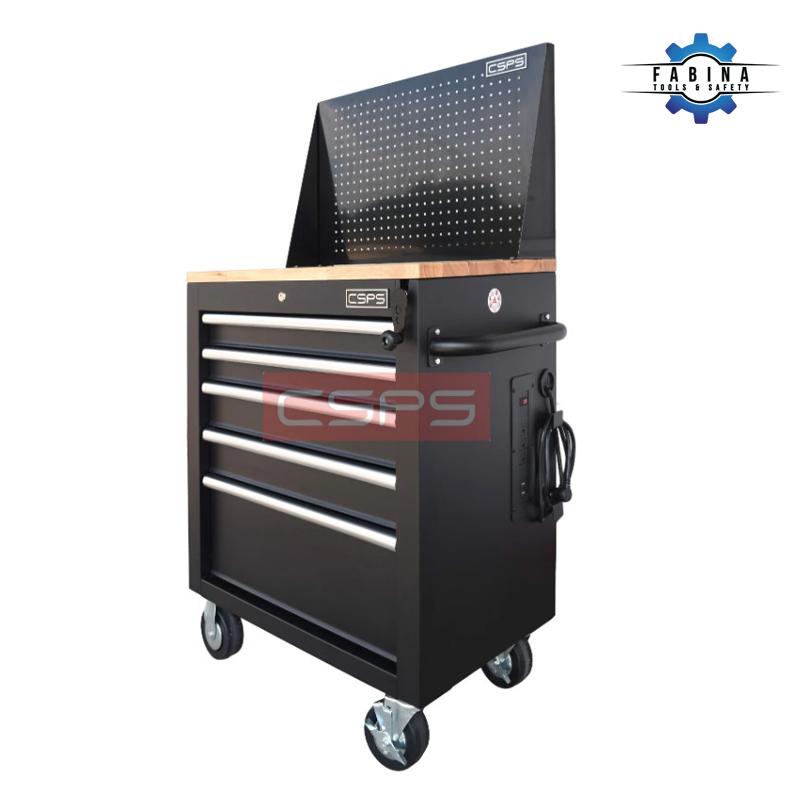 Không Gian Xưởng Nhỏ Vẫn Có Thể Chuyên Nghiệp Nhờ Tủ Dụng Cụ Có Bánh Xe FABINA