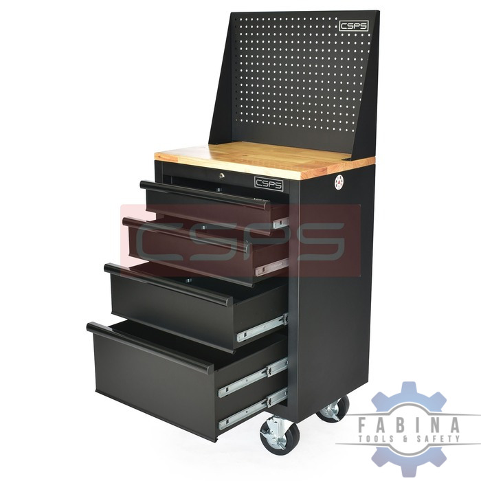 Không Gian Xưởng Nhỏ Vẫn Có Thể Chuyên Nghiệp Nhờ Tủ Dụng Cụ Có Bánh Xe FABINA
