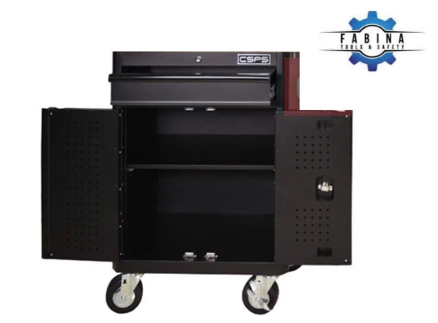 Tủ dụng cụ có bánh xe linh hoạt hóa không gian làm việc, đẩy hiệu suất lên cao