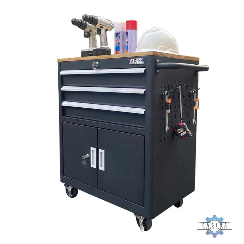 Những Lợi Ích Ít Người Biết Của Tủ Dụng Cụ Có Bánh Xe Trong Garage