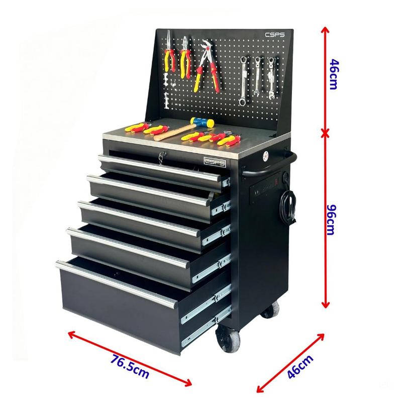 Một Góc Nhìn Khác Về Tủ Dụng Cụ CSPS Mặt Inox Mới Nhất