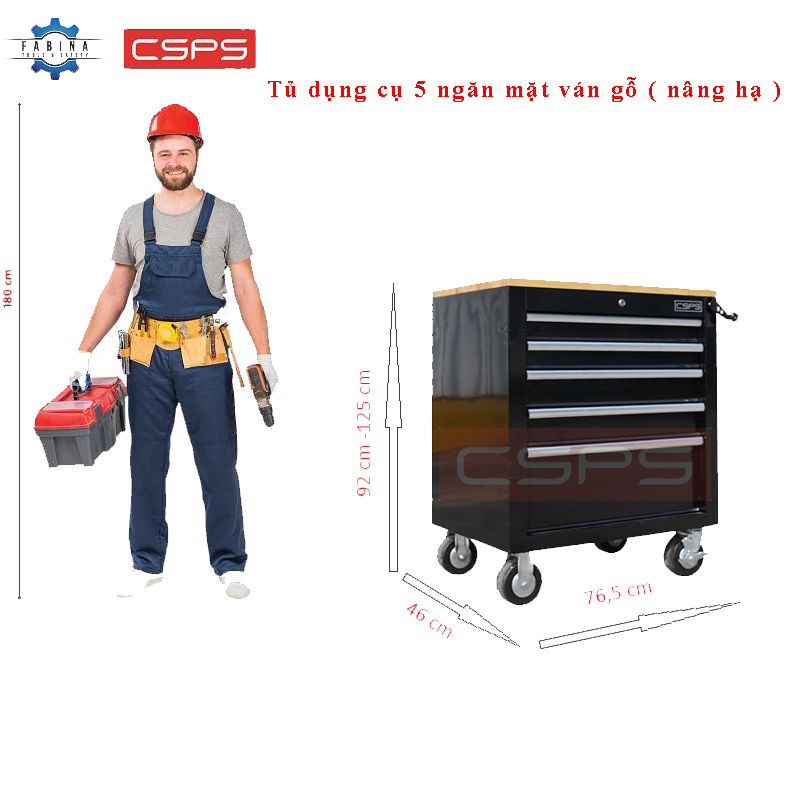 Tủ Dụng Cụ Fabina Đầu Tư Nhỏ, Thay Đổi Lớn Cho Xưởng Kỹ Thuật Chuyên Nghiệp