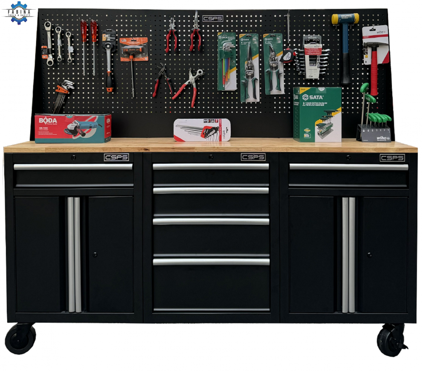 Tủ đựng dụng cụ nào giúp tối ưu không gian và nâng tầm sự chuyên nghiệp cho khu vực làm việc?