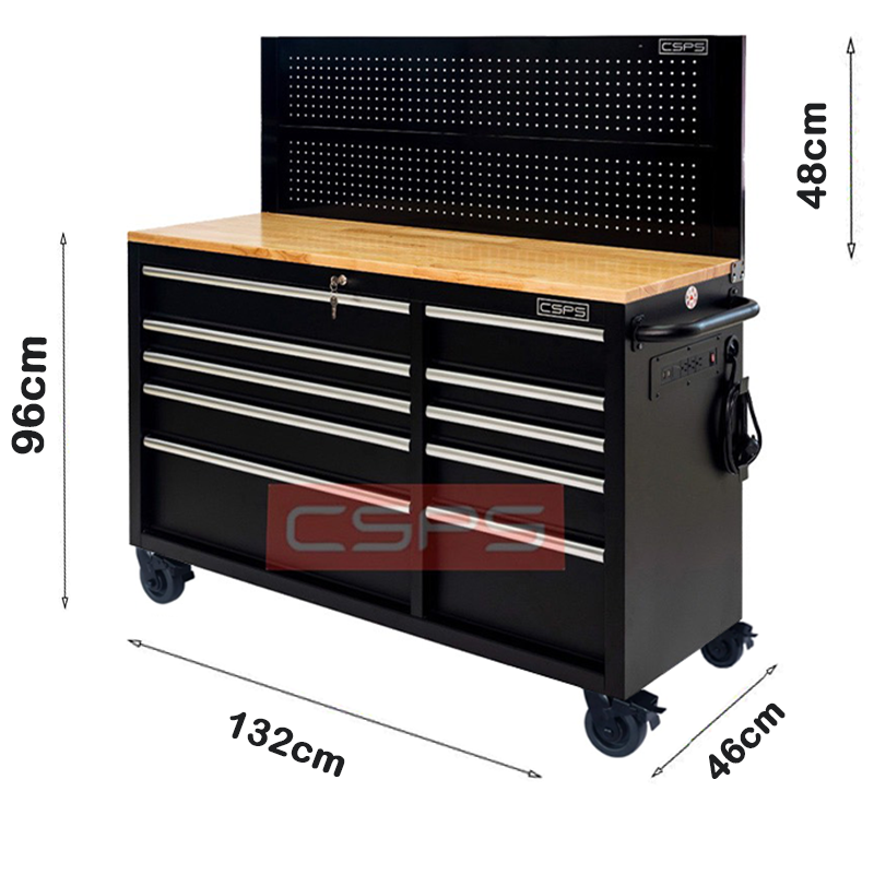 Tủ Đựng Dụng Cụ Chịu Tải Tốt Phù Hợp Với Xưởng Làm Việc Cường Độ Cao