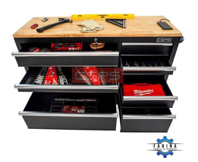 Vì sao gara nhỏ vẫn nên đầu tư tủ dụng cụ 10 ngăn?