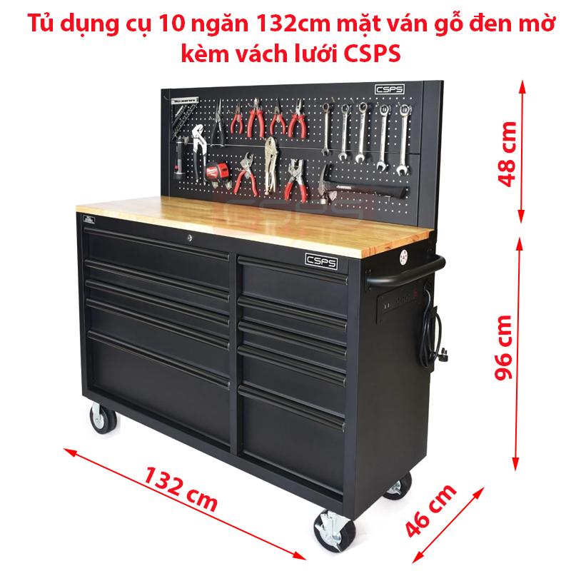 Vì sao gara nhỏ vẫn nên đầu tư tủ dụng cụ 10 ngăn?