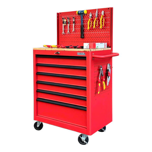 Vì Sao Nên Chọn Tủ Dụng Cụ Có Bánh Xe Cho Gara?
