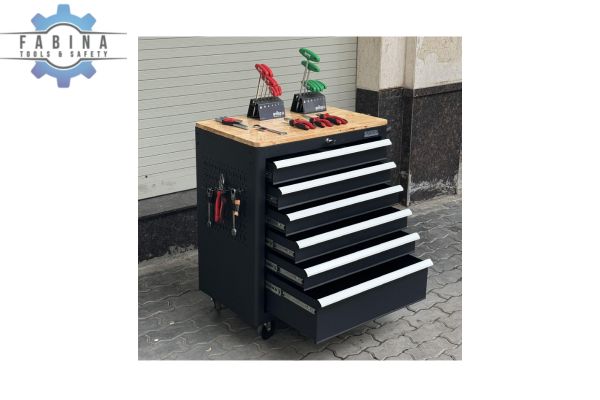 Vì sao tủ đồ nghề 6 hộc kéo dần thay thế kệ để đồ truyền thống?