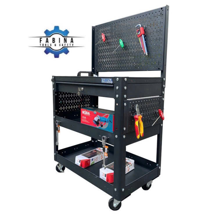 Xe đẩy 3 tầng Fabina: Linh hoạt trong từng thao tác, gọn gàng trong từng không gian