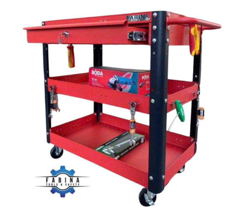 Xe đẩy CSPS 3 ngăn 71cm: Nhỏ gọn nhưng làm được việc lớn