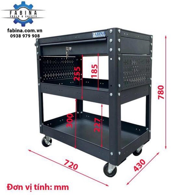 Công dụng của xe đẩy đồ nghề