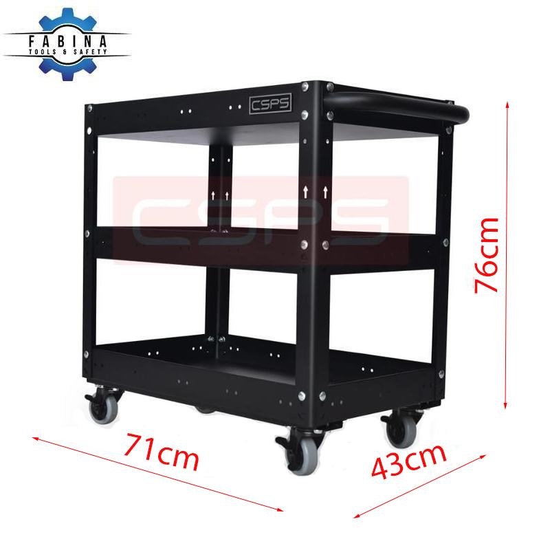 Xe Đẩy 3 Tầng CSPS Là Nền Tảng Hậu Cần Di Động