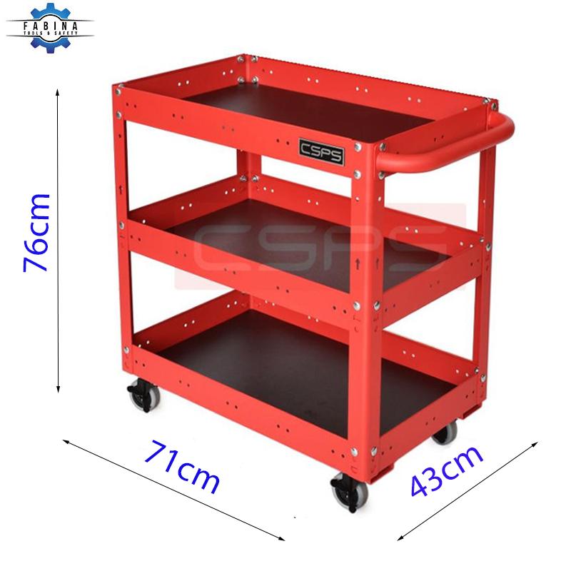 Xe Đẩy 3 Ngăn Tối Ưu Hóa Mọi Không Gian Làm Việc