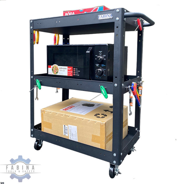 Xe Đẩy 3 Tầng CSPS Để Tối Ưu Hóa Dòng Chảy Vật Chất