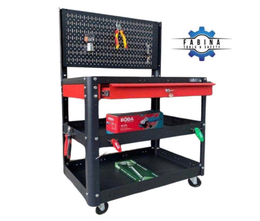 Xe đẩy đồ nghề di động đồng hành cùng người thợ trên mọi công việc