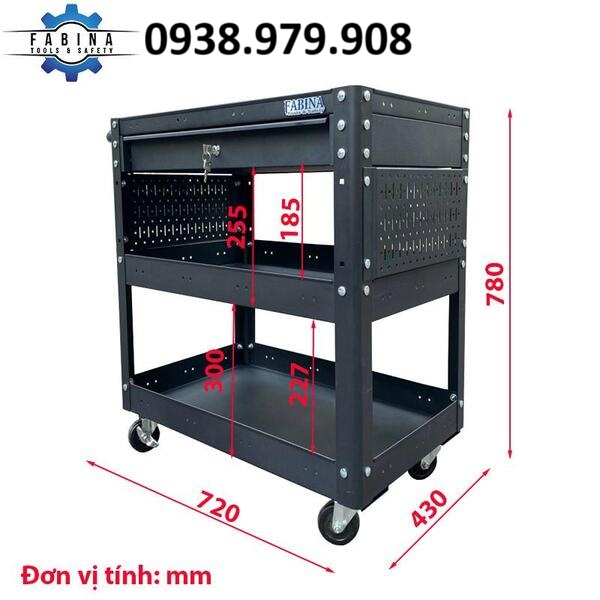 Vài thông tin cơ bản về xe đẩy dụng cụ