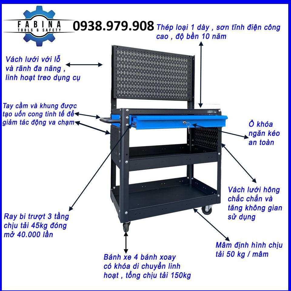 Các ứng dụng của xe đẩy dụng cụ vào các ngành nghề