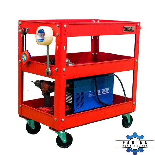 Xe Đẩy Dụng Cụ 3 Ngăn Có Bánh Xe Chịu Lực: Giải Pháp Di Động Tối Ưu Cho Nhà Xưởng Hiện Đại