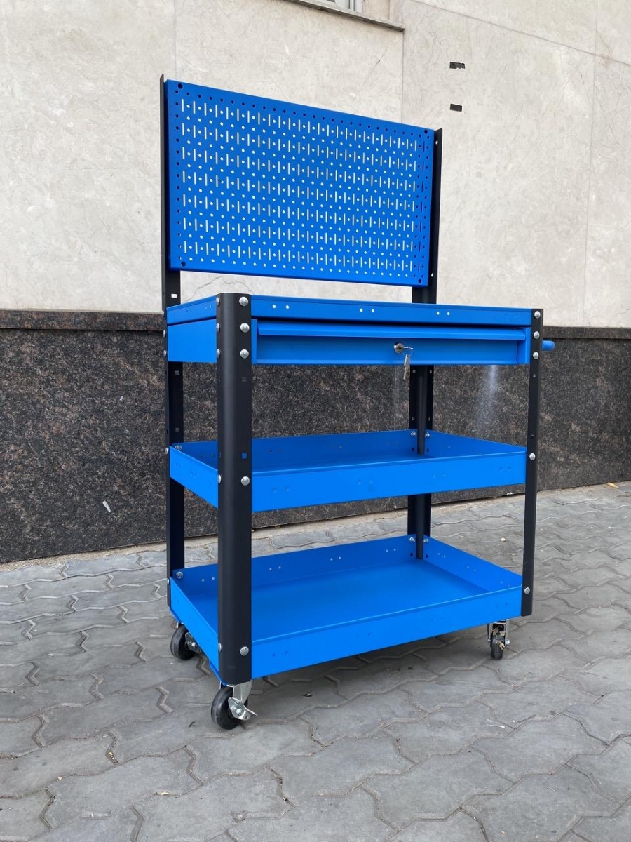 Xe đẩy dụng cụ Fabina 3 ngăn 1 hộc kéo: giá tốt giảm 3% cho giải pháp lưu trữ hiệu quả