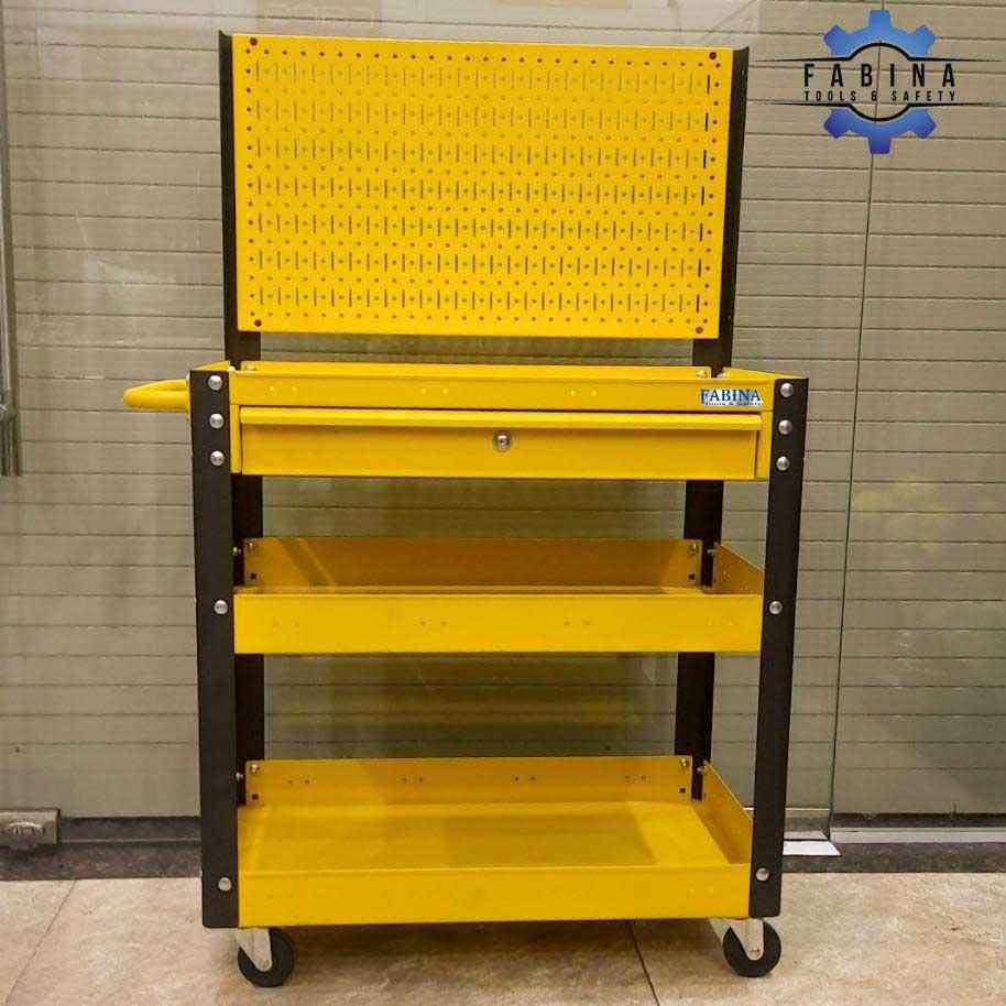 Xe đẩy dụng cụ Fabina 3 ngăn 1 hộc kéo: giá tốt giảm 3% cho giải pháp lưu trữ hiệu quả