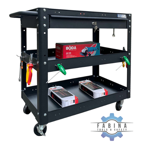 Xe Đẩy Dụng Cụ Fabina Giải Pháp Di Động Tối Ưu Cho Xưởng Làm Việc Hiện Đại