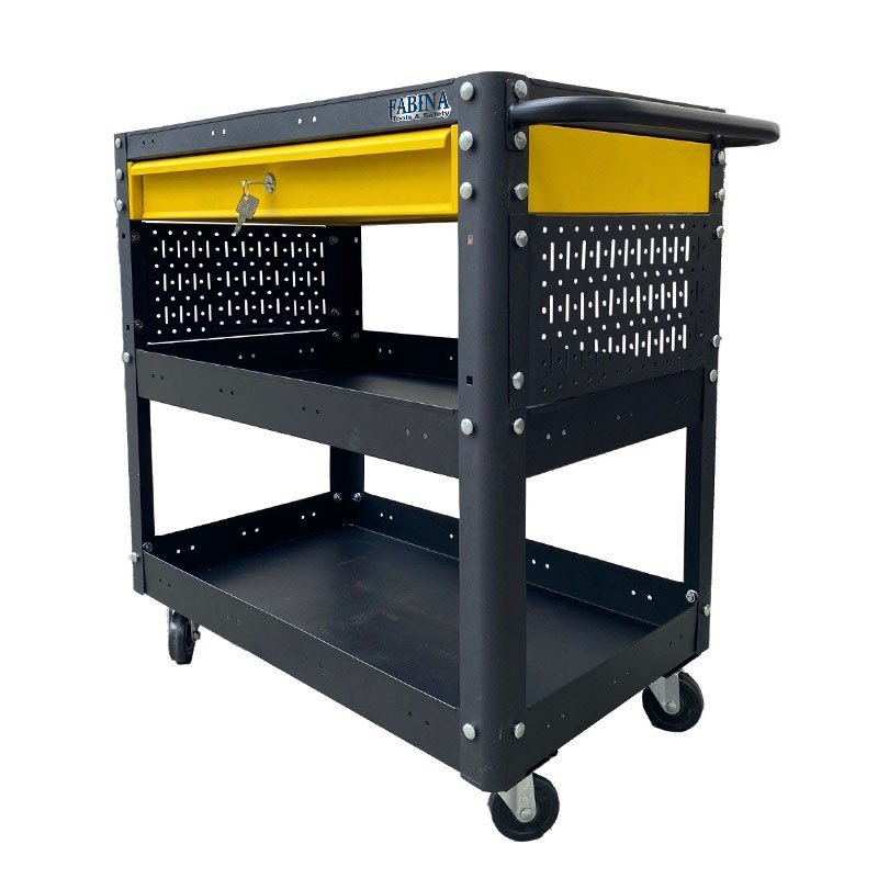 Xe Đẩy Dụng Cụ Fabina Giúp Xưởng Vận Hành Nhanh Hơn Chứ Không Chỉ Gọn Hơn