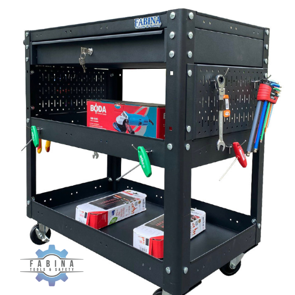 Xe Đẩy Dụng Cụ Fabina Giúp Xưởng Vận Hành Nhanh Hơn Chứ Không Chỉ Gọn Hơn