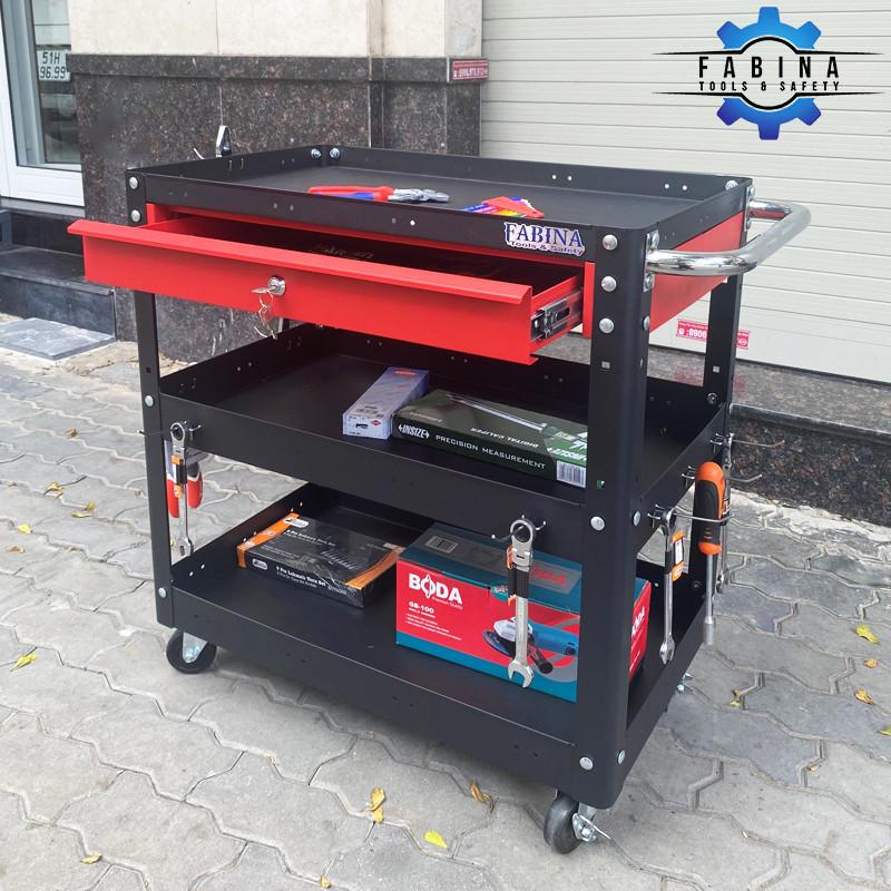 Xe Đẩy Dụng Cụ Fabina Giúp Xưởng Vận Hành Nhanh Hơn Chứ Không Chỉ Gọn Hơn