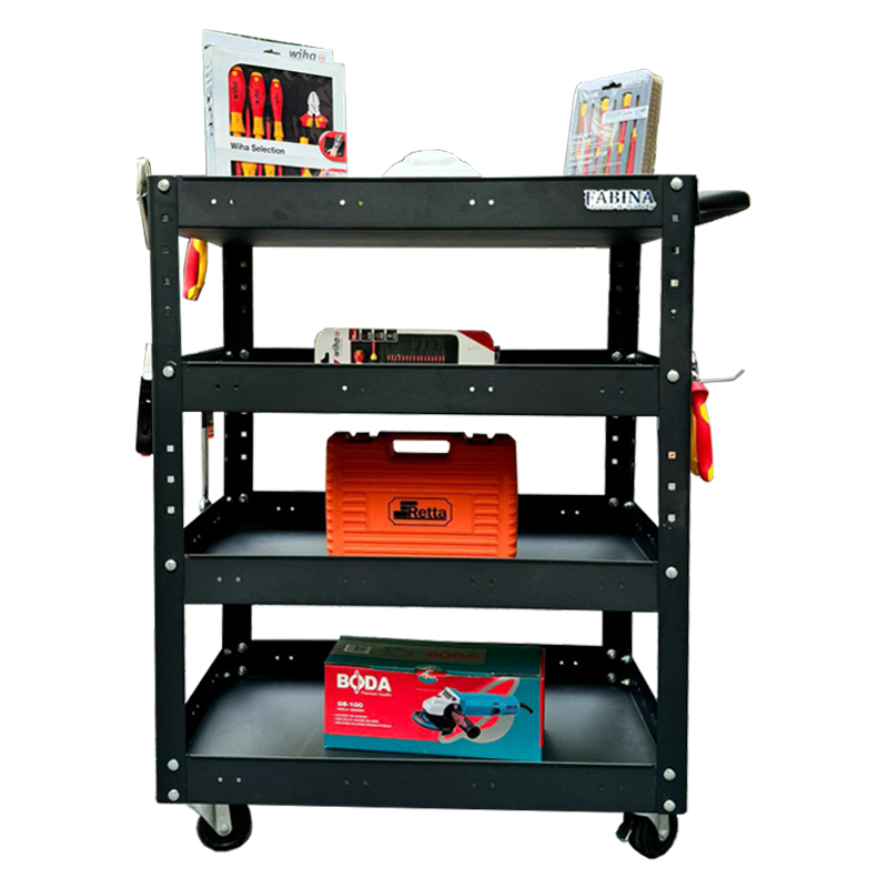 Xe Đẩy Dụng Cụ Fabina Giúp Xưởng Vận Hành Nhanh Hơn Chứ Không Chỉ Gọn Hơn