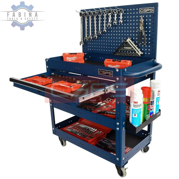 Xe Đẩy Dụng Cụ Fabina Có Thực Sự Giúp Thợ Làm Việc Nhanh Hơn?