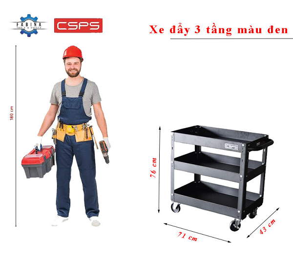 Xe đẩy dụng cụ và lý do nên sử dụng xe đẩy dụng cụ