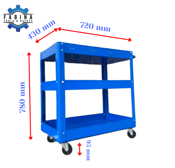 Xe đẩy dụng cụ và lý do nên sử dụng xe đẩy dụng cụ