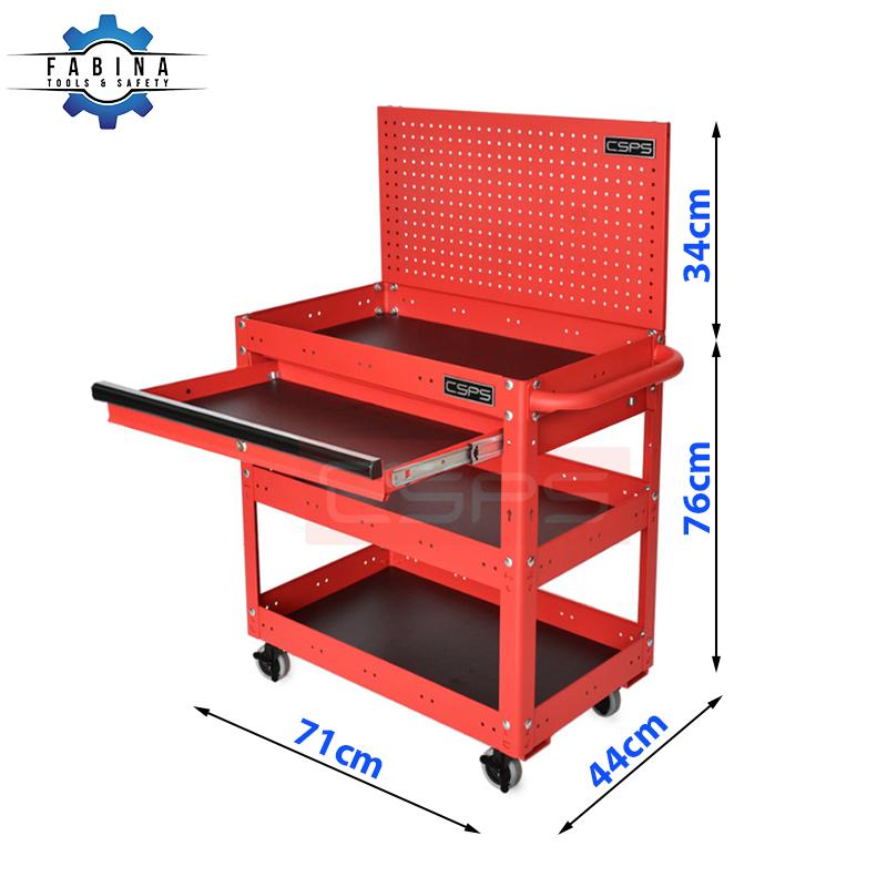 Xe Đẩy Dụng Cụ Vách Lưới FABINA Chuẩn Mỹ Đồng Hành Cùng Bàn Tay Thợ Việt Vươn Tầm Quốc Tế