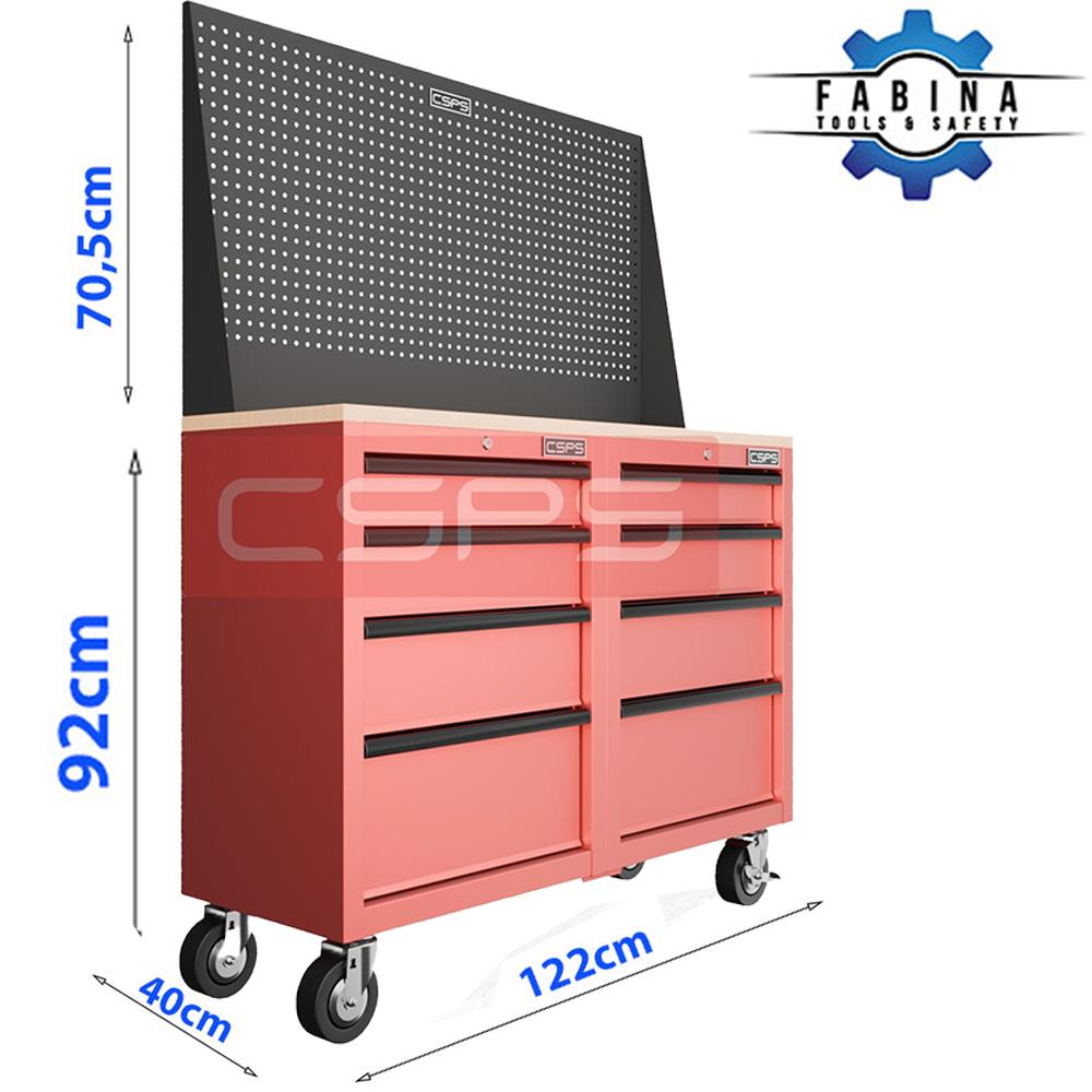 Xóa sổ cảnh lục tung xưởng tìm đồ nghề nhờ tủ dụng cụ CSPS phân ngăn thông minh