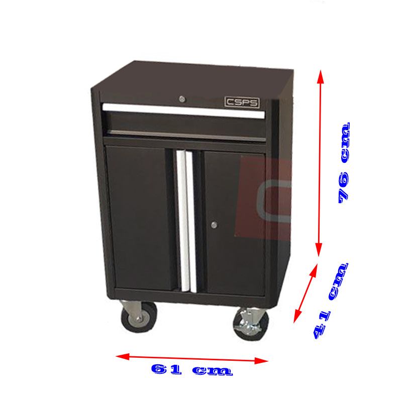 Tủ dụng cụ CSPS 61cm- 1 hộc kéo màu đen chất lượng cao giá rẻ