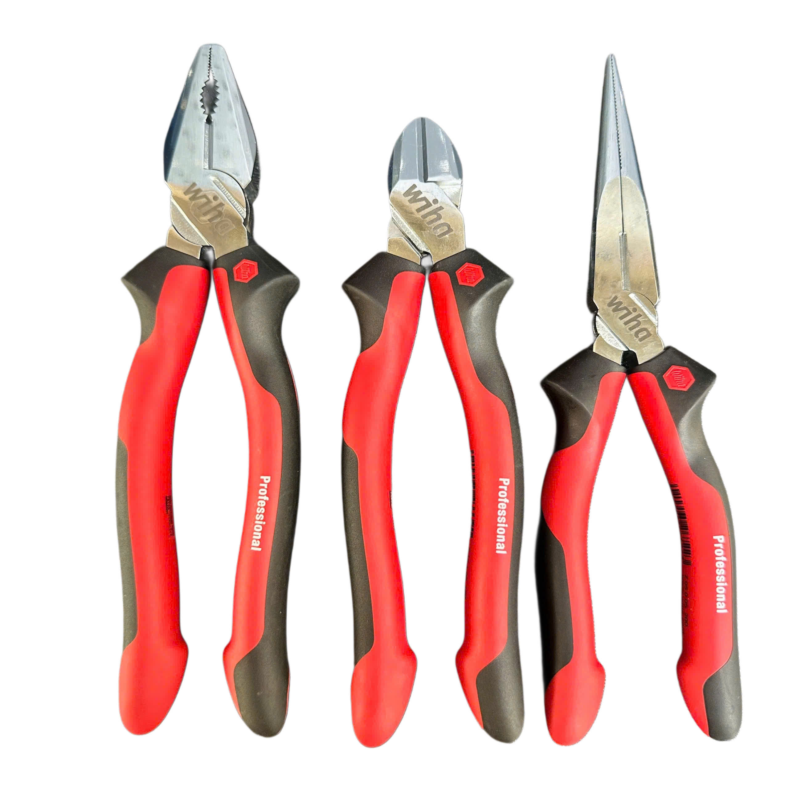 Bộ 3 kìm chuyên nghiệp Wiha (26710, 43339, 26722).