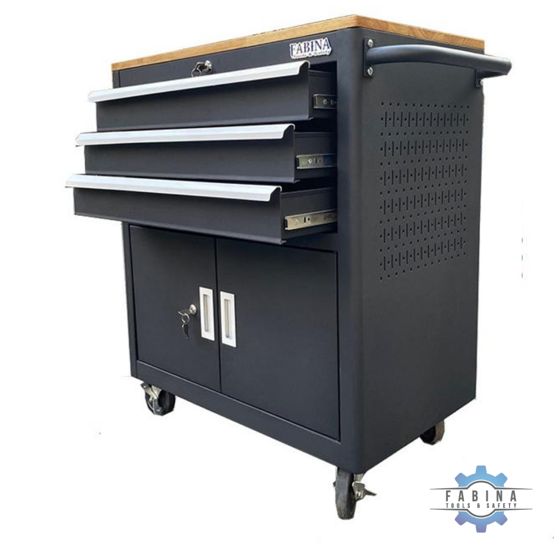 Góc làm việc gọn gàng chưa tới 5 phút với tủ dụng cụ 5 ngăn