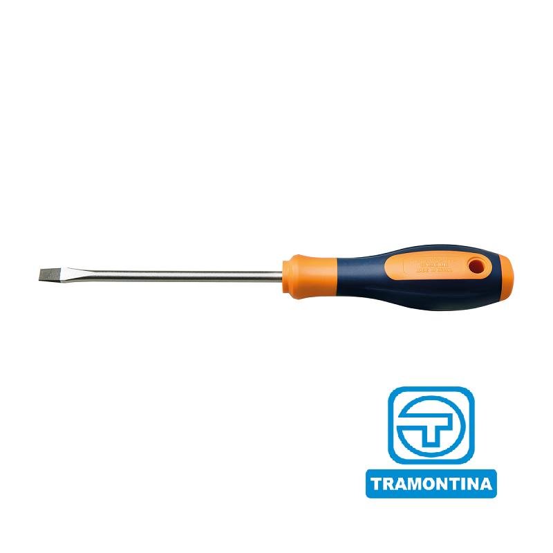 Chrome vanadium steel 5x300 mm (3/16x12) screwdriver slotted tip