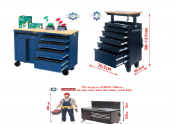 3 loại tủ đựng đồ nghề sửa chữa tốt nhất hiện nay: Sự khác biệt nằm ở đâu?