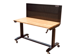 132cm Mechanical Lift CSPS Tool Table With Mesh Wall