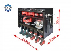 Bạn nghĩ chỉ cần vài cái cờ lê là đủ? Chờ đến khi thấy tủ đồ nghề sửa xe máy này…