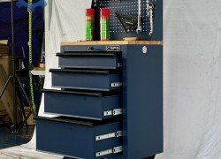 Các mẫu tủ dụng cụ CSPS 61cm- 4 hộc kéo màu xanh dương
