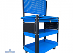 Chuẩn hóa quy trình 5S trong nhà máy với xe đẩy 3 tầng