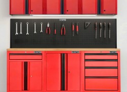 COMBO CSPS GIẢI PHÁP GARAGE CHUYÊN NGHIỆP MÀU ĐỎ