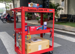 Đầu tư sử dụng lâu dài với kệ thép ba tầng Fabina