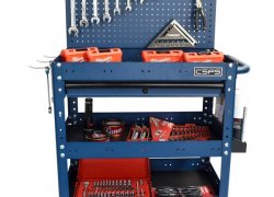 Gara Gọn Gàng Hơn Với Xe Đẩy CSPS 3 Tầng