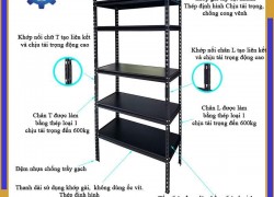 Kệ Văn Phòng 5 Tầng Đa Năng