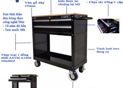 Khi tủ đồ nghề trở thành “trợ thủ” không thể thiếu trong xưởng